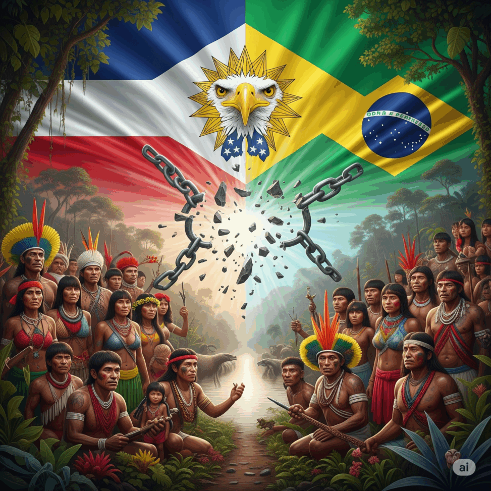 A MALDIÇÃO DE TORDESILHAS